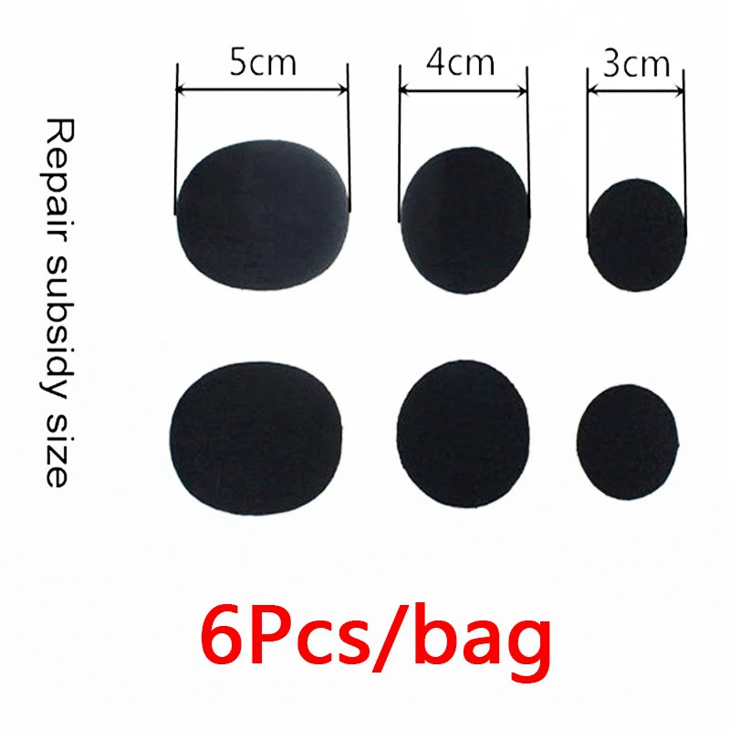 6Pcs Sports Shoes Patches Vamp Repair Shoe Insoles Patch Sneakers Heel Protector Adhesive Patch Repair Heel Anti-Wear Heel Pads