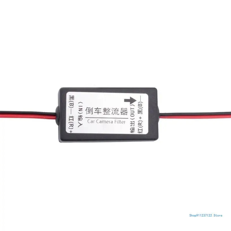 12V Power Filter Reverse Rectifier Ballasts Solve Navigation Rear View Camera Problem Ripple Screen