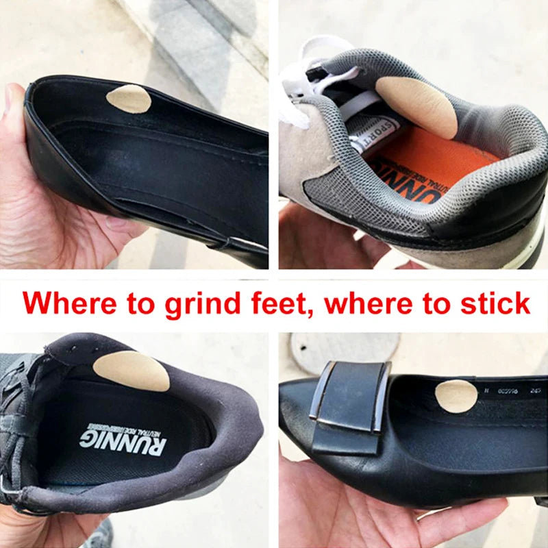6Pcs Sports Shoes Patches Vamp Repair Shoe Insoles Patch Sneakers Heel Protector Adhesive Patch Repair Heel Anti-Wear Heel Pads