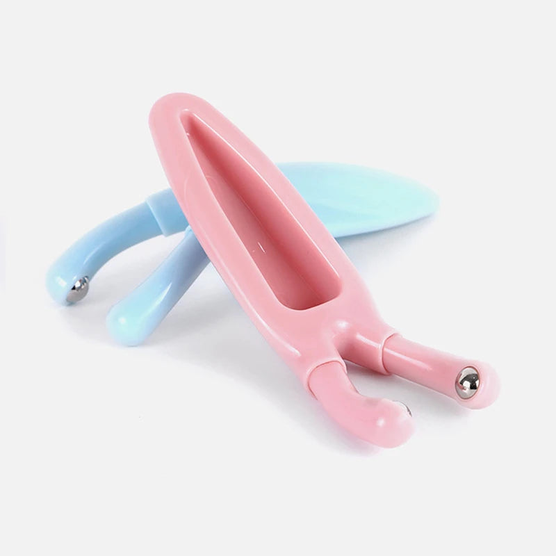 Y-Shaped Fork Massage Nose Face Lifting Guasha Scraping Massage Facial Tools Massage Plate Reduce Puffiness Nose Massager