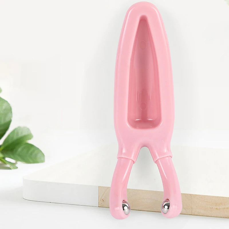 Y-Shaped Fork Massage Nose Face Lifting Guasha Scraping Massage Facial Tools Massage Plate Reduce Puffiness Nose Massager